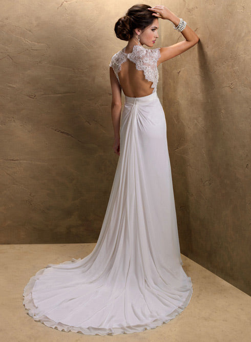 'Jillian' Sheath Wedding Dress