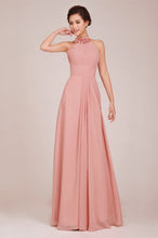 'Albertine' Chiffon Bridesmaid Dress - Floor Length - Style D