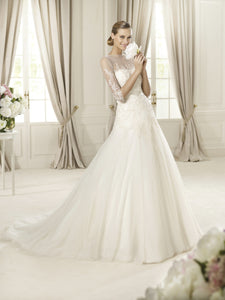 'Duquesa' A-line Wedding Dress