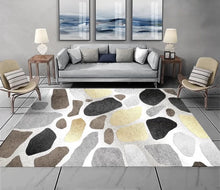 'GOLDEN' Collection Floor Rug Mat Carpet Short Pile 160x230cm