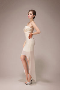 'Chantilly' Chiffon Bridesmaid Dress - Style E