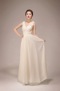 'Chantilly' Chiffon Bridesmaid Dress - Style D