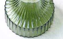 'RIPPLE' Glass Vase - TEAL