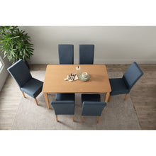 'ALLEGRO' Dining Table + 6x 'MESI' Dining Chair - Natural