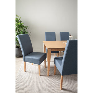 'ALLEGRO' Dining Table + 6x 'MESI' Dining Chair - Natural