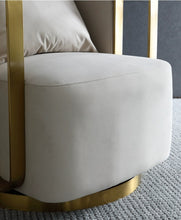'ANIKA' Swivel Armchair Modern Accent Chair