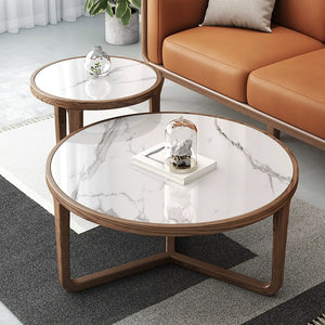 'CAMILLO' Sintered Stone Coffee Table Set of 2