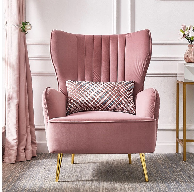 Dusty discount pink armchair