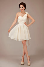 'PEONY' Chiffon Bridesmaid Dress - Champagne - Style B