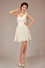 'PEONY' Chiffon Bridesmaid Dress - Champagne - Style B