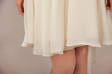 'PEONY' Chiffon Bridesmaid Dress - Champagne - Style B