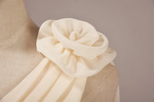 'PEONY' Chiffon Bridesmaid Dress - Champagne - Style B