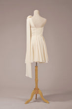 'PEONY' Chiffon Bridesmaid Dress - Champagne - Style B