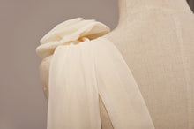 'PEONY' Chiffon Bridesmaid Dress - Champagne - Style B