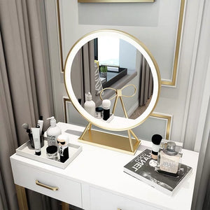 'MIA' ROUND LED Light Makeup Vanity Mirror