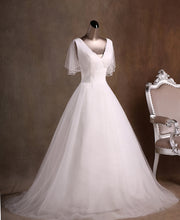 'CADETE' A-line Wedding Dress