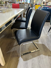 'VERONA' S Shaped Stainless Steel Legs Dining Chair