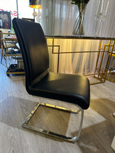 'VERONA' S Shaped Stainless Steel Legs Dining Chair