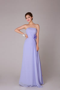 'Syringa' Chiffon Bridesmaid Dress - Style F