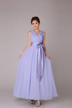 'Syringa' Chiffon Bridesmaid Dress - Style D