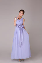 'Syringa' Chiffon Bridesmaid Dress - Style D
