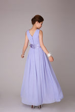'Syringa' Chiffon Bridesmaid Dress - Style D