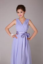 'Syringa' Chiffon Bridesmaid Dress - Style D