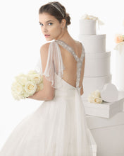 'CADETE' A-line Wedding Dress