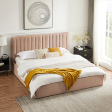'TIANIA' Fabric Queen Bed