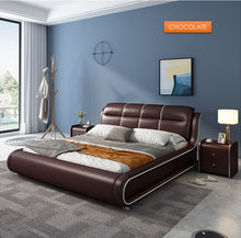 'BLOSSOM' Genuine Leather Bed