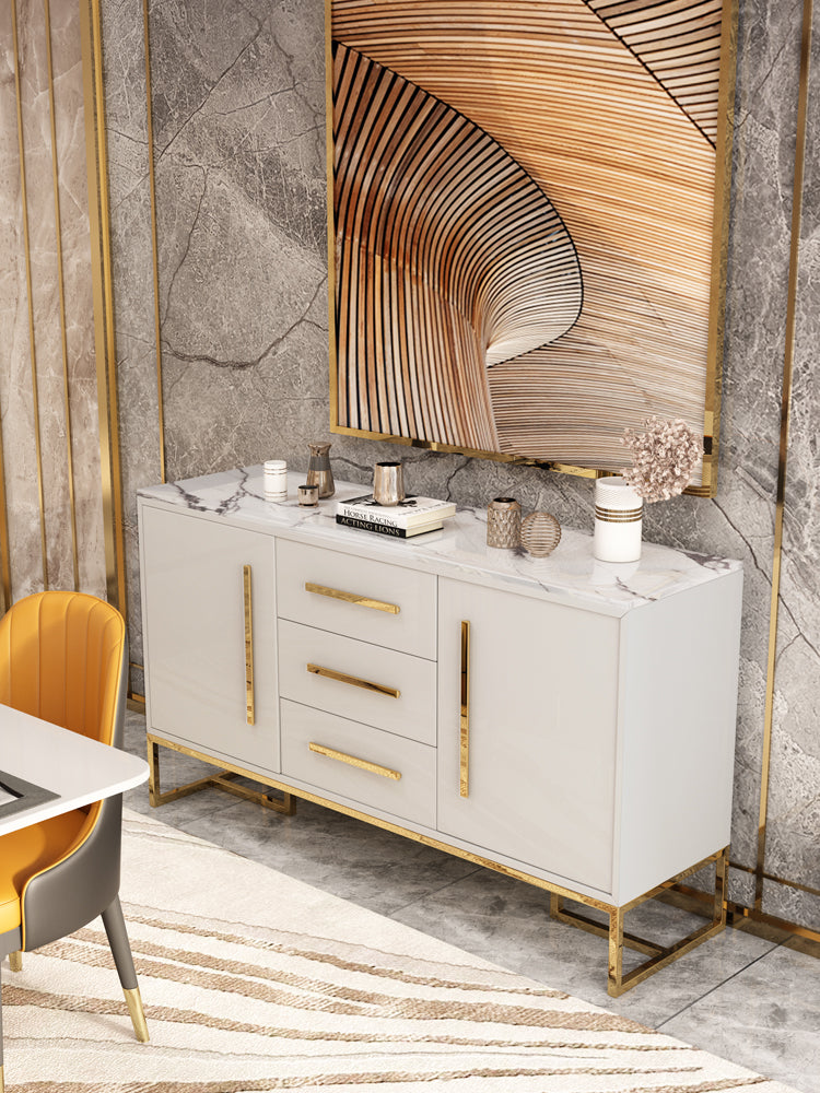 High gloss discount buffet table