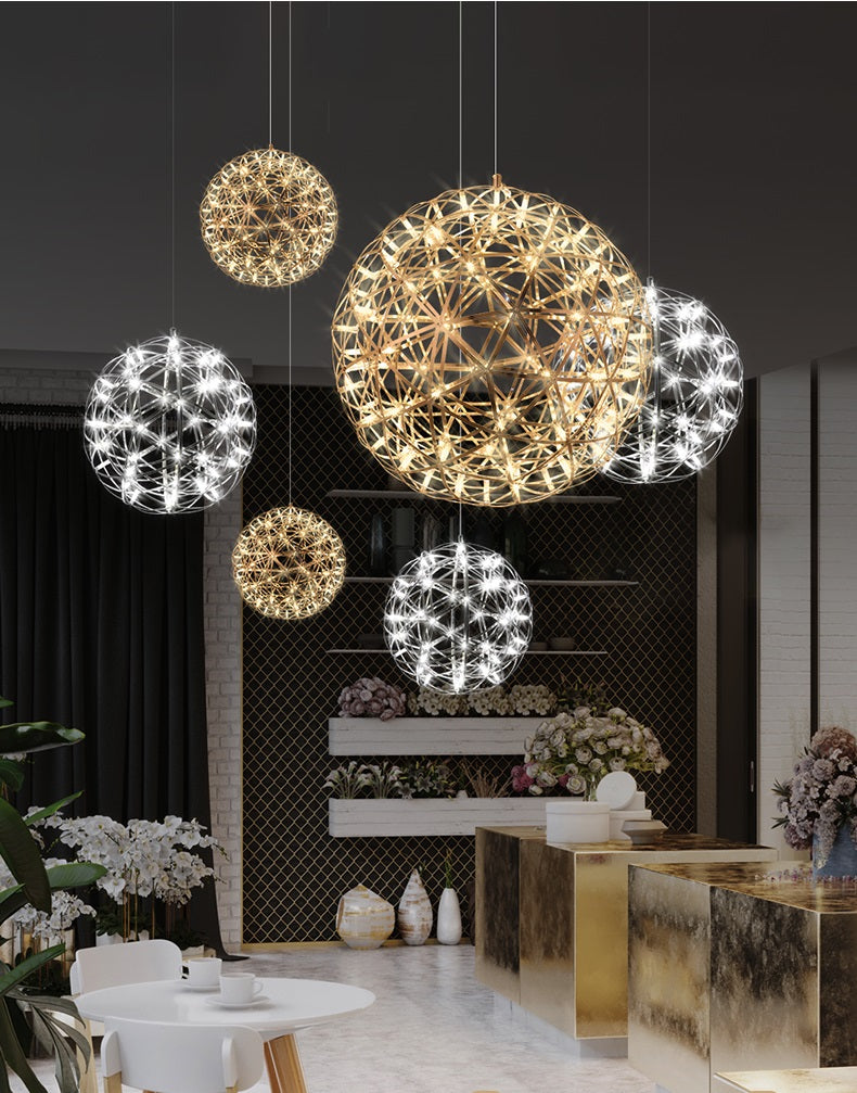 Round ball online ceiling light