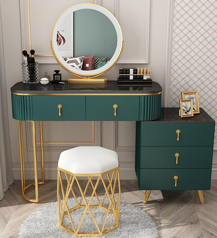 Teal dressing discount table