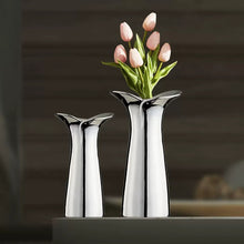 'TULIP' Silver Vase